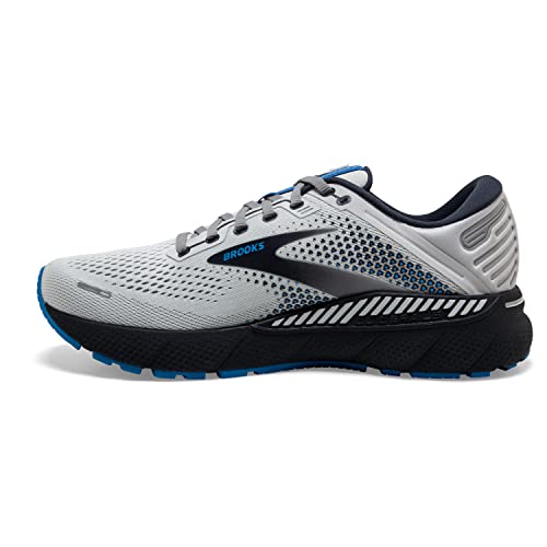 1103661D023 BROOKS MEN ADRENALINE GTS 22 SUPPORTIVE SHOE SIZE 9 INK/BLUE Like New