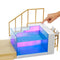 RAINBOW HIGH COLOR CHANGE POOL & BEACH CLUB PLAYSET - MULTICOLOR - Like New