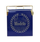 Modelo Retro Ice Chest Cooler with Bottle Opener 13L Retro Style - Blue and Gold - Brand New