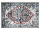 KATHY IRELAND HOME FLANNEL PRINTED WASHABLE RUG 20" X 32" - PERSIAN MEDALLION - Brand New