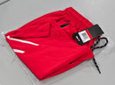 JUMPSTART POLYESTER SHORTS W/ ZIPPER POCKETS - SIZE: MEN M - RED - Like New