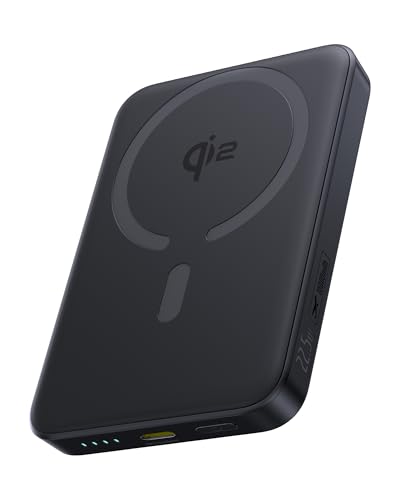 BASEUS FOR MAGSAFE PORTABLE CHARGER QI2 CERTIFIED 15W 10000MAH - BLACK - Brand New