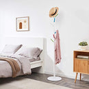 Vicllax Coat Rack Stand 8 Hooks Wood Clothes Rack Stand Hanger B082F2QFQ1 - New - Brand New
