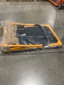 GENERIC PLATFORM CART DOLLY FOLDABLE MOVING PUSH CART UP TO 660LBS - YELLOW - Like New