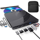 BPAKDU EXTERNAL CD/DVD DRIVE FOR LAPTOP WITH CARRYING CASE,DVD - Scratch & Dent