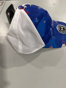 UNDER ARMOUR MENS/HOMMES/HOMBERS - WHITE/BLUE - ONE SIZE - Brand New
