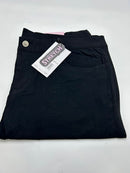 GALAXY BY HARVIC FOR HER BLACK COMFTY SUPER STRETCH SHORT SIZE: 13/14 - BLACK - Brand New