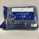 CGK UNLIMITED QUEEN SIZE 4 PIECE SHEET SET COMFY BED SHEETS SET - NAVY BLUE - Like New