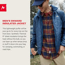 MEN'S ONWARD INSULATED JACKET MARMOT - SIZE: MEN XL - OLIVE GROVE - Brand New