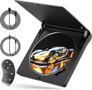 HOMLAB CD PLAYER FOR CAR - EXTERNAL CAR CD PLAYER WITH STEERING WHEEL REMOTE - Like New