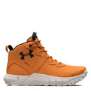 UNDER ARMOUR MEN'S MICRO G VALSETZ TREK MID, SIZE 11 (EU 45), ORANGE/GRAY - Like New