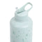 BLOGILATES 62OZ STAINLESS STEEL WATER BOTTLE - LIGHT MINT GREEN - Like New