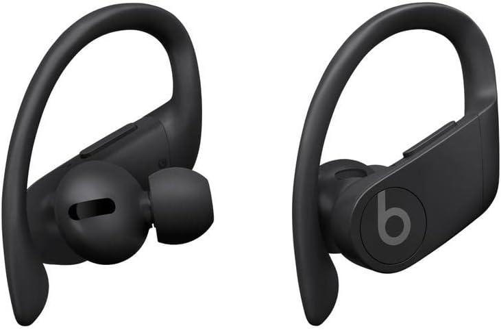 BEATS POWERBEATS PRO WIRELESS EARBUDS - WHITE LOGO - BLACK - Brand New