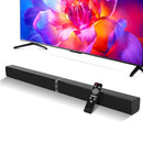 MZEIBO KY-2020D SOUND BAR SPEAKER 2.0 CHANNELS REMOTE CONTROL BLUETOOTH - BLACK - Like New
