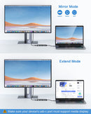 QGEEM USB C HUB, QGEEM 4-IN-1 USB C TO HDMI ADAPTER - GRAY - Like New