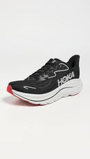 1162030 Hoka Men's Clifton 10 Black/Silver 11 Medium - Like New