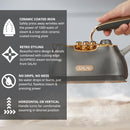 SALAV Retro Edition Duopress Handheld Garment Steamer and Iron, IS-900-TITANIUM - Like New