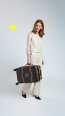 DELSFY PARIS CHATELET AIR 2.0 CARRY-ON SUITCASE 19 INCH CHOCOLATE BROWN - Like New