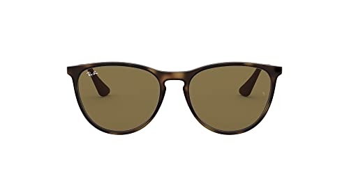 RJ9060 Ray Ban Girls' Erika Round Rubber Havana Dark Brown - Scratch & Dent
