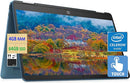 For Parts: HP Chromebook 14" HD TOUCH N4120 4GB 64GB 14A-CA0130WM - Teal - CRACKED SCREEN