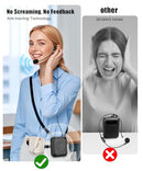 SHIDU VOICE AMPLIFIER TEACHER PORTABLE MICROPHONE WATERPROOF SD-M800 - BLACK - Like New