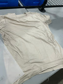 GENERIC LARGE TAN SHORT SLEEVE TSHIRT - SIZE: MEN L WOMEN L - TAN - Like New