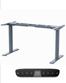 Uncaged Ergonomics Rise Up Dual Motor Electric Standing Desk, 60x30 - Gray - Like New