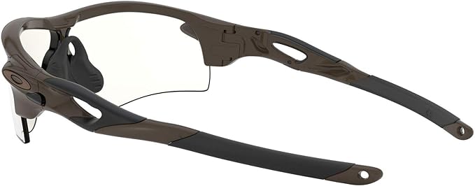 OAKLEY Radarlock Path Low Bridge Fit Rectangular - OO9206 - CLEAR/OLIVE DRAB - Like New