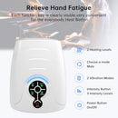 AERLANG SMART HAND MASSAGER HEAT COMPRESSION TOUCH SCREEN HM08 - GRAY/WHITE - Like New