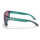 OAKLEY SUNGLASSES TLD HOLBROOK 57MM LENS - MATTE PURPLE GREEN SHIFT - PRIZM JADE - Like New