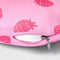 CAT AND JACK KIDS' NECK PILLOW AND EYE MASK SET STRAWBERRY - PINK - Brand New