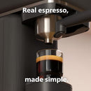 PHILIPS BARISTINA ESPRESSO MACHINE, GRIND, TAMP & BREW COFFEE Beans - BLACK - Like New
