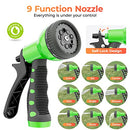 BIGTUR Retractable Garden Hose Reel, 3/5''x 65' Wall Mounted - Brand New
