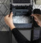 GE PROFILE OPAL 1.0 NUGGET ICE MAKER WITH SIDE TANK - BLACK - Like New
