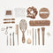 CONAIR 100-PIECE COSMETIC EXPANDABLE SHELVES PROFESSIONAL MAKEUP TRAIN BRONZE - Brand New