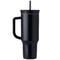 OWALA 40OZ STAINLESS STEEL TUMBLER WITH HANDLE PANTHER PAW BLACK - Like New