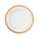 LENOX LOWELL WHITE 5-PIECE PLACE SETTING - WHITE/GOLD - Like New