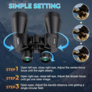 SOGRIES 20X60 BINOCULARS HIGH POWERED WATERPROOF FOG PROOF COMPACT BINOCULAR - Like New