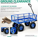 Landworks 400 lb. Capacity Heavy-Duty Utility Cart Wagon - Scratch & Dent