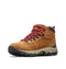 COLUMBIA MEN NEWTON RIDGE PLUS II WATERPROOF HIKING BOOT SIZE 7.5W, ELK/RED - Like New