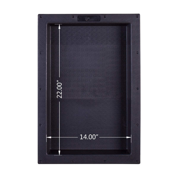 UNI-GREEN Ready Tile Shower Niche 17X25 Single Shelf Built In - Scratch & Dent