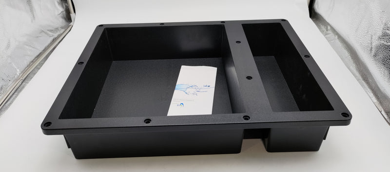 UNI-GREEN RECESSED SHOWER NICHE 16"X20"X4" ORGANIZER STORAGE - BLACK - Like New
