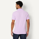 AMAZON ESSENTIALS SLIM-FIT COTTON PIQUE POLO SHIRT MEN M LAVENDER - Like New