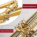Glory Bb Trumpet - Trumpets for Beginner or Advanced Student with Case, - Like New