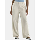 TIME AND TRU SLOUCHY TAILORED PANTS - SIZE: WOMEN 2 - PAPYRUS BEIGE - Brand New