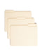 Smead File Folders Letter Size Reinforced 1/3-Cut Tab Assorted Positions 10334 - Brand New