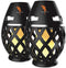 SAKAR Margaritaville Tiki Torch Waterproof Bluetooth Speaker (2 Pack) - Black Like New