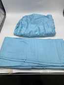 NOBLE HOUSE QUEEN 300 THREAD COUNT SHEET SET - BLUE - Like New