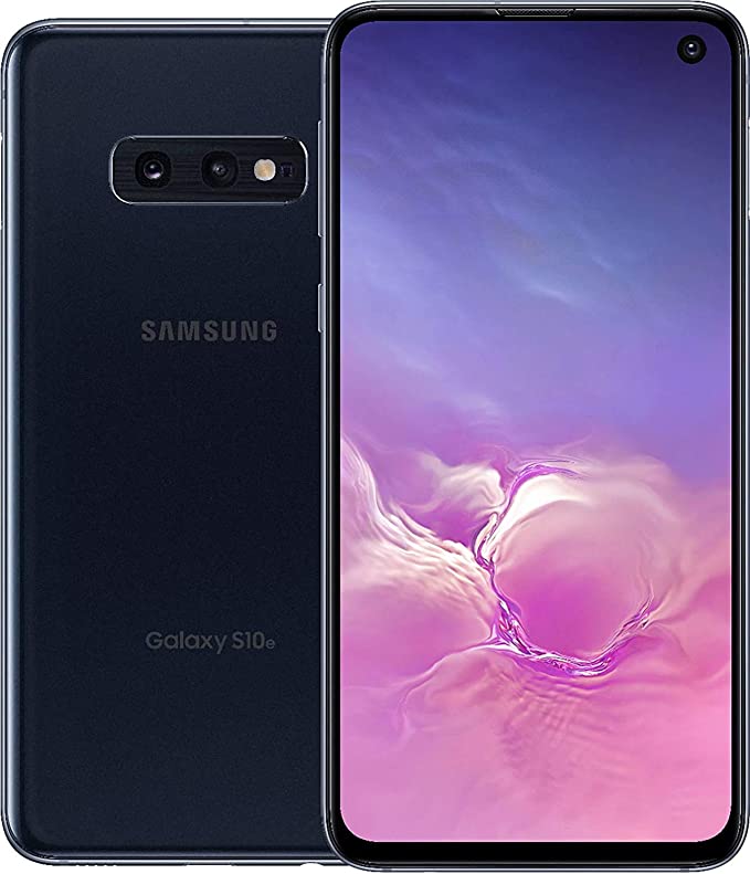 For Parts: SAMSUNG GALAXY S10e 128GB AT&T SM-G970U BLACK - CRACKED SCREEN/LCD