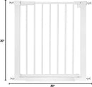 Extra Wide Baby Gate for Stairs 30"-32'' Dog Gates - B0CHMG1LCC - White - Brand New